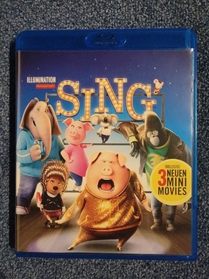 SING Blu-Ray deutsch Dolby Atmos WIE NEU !!!