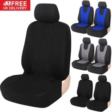 2Pcs Universal Car Seat Covers Front Chair Anti-dust Protector Cover Washable UK
