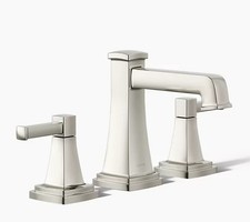 KOHLER 27399-4K-SN Riff Widespread Bathroom Faucet Polished Nickel New 