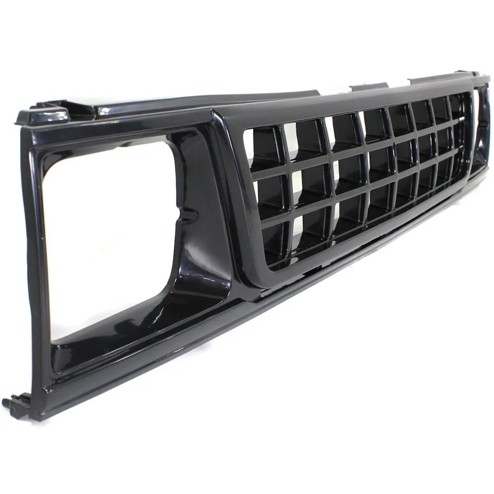 NEW Front Grille Painted Black Shell and Insert For 90-92 Mitsubishi Mighty Max Foto 3 de 4