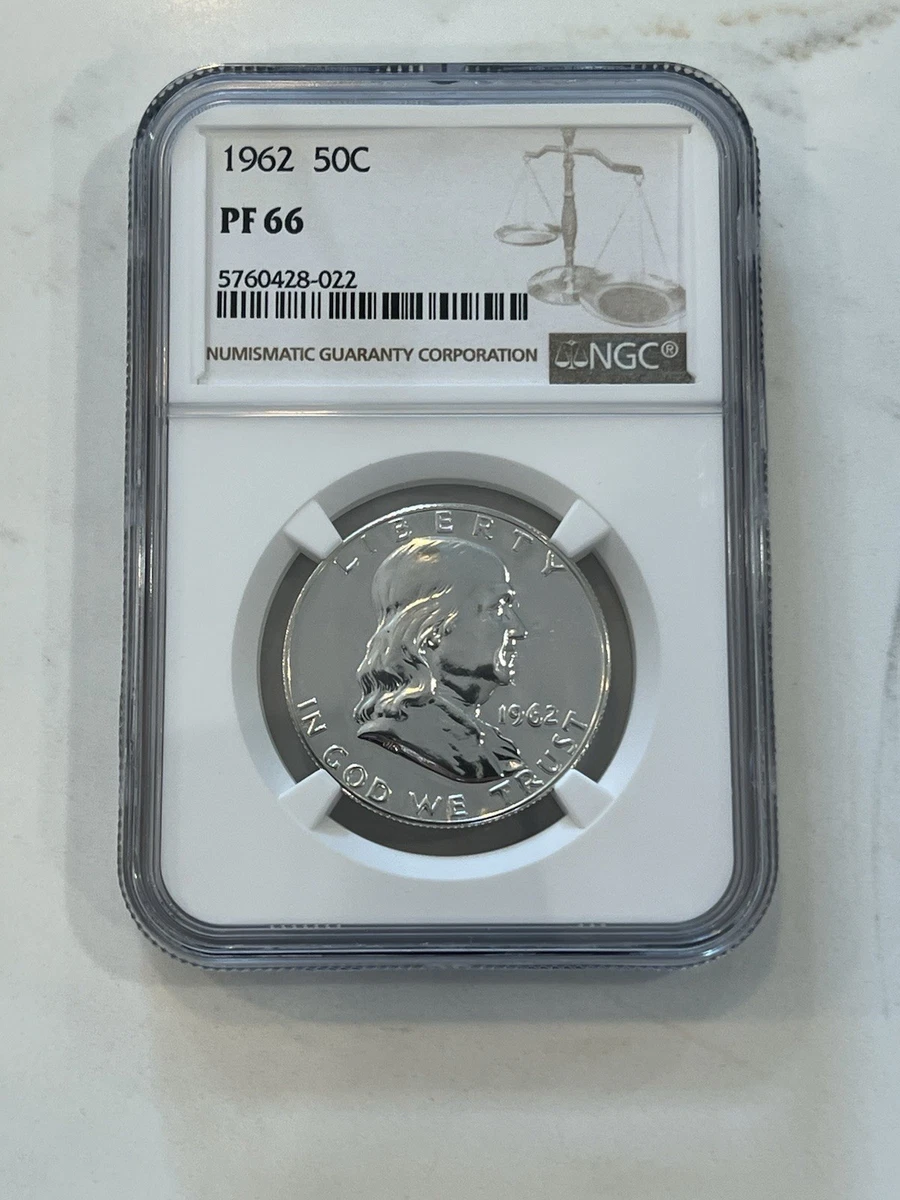 NGC 1962 Grade MS 64 Franklin Half Dollars (1948-1963) for sale | eBay