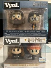 2 Funko Vynl-Rubeus Hagrid & Harry Potter + Hermione Granger & Ron Weasley NIB