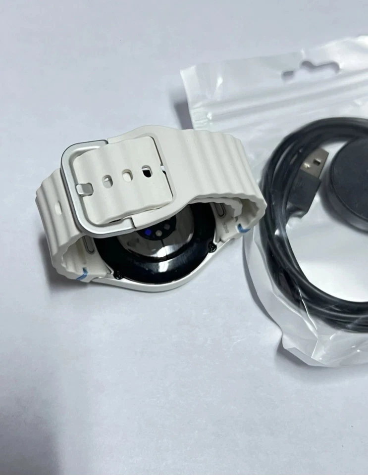 三星 Galaxy Watch 7 40 毫米 AI 智能手表 SM-L300、GPS、WiFi、蓝牙、银色 — 第 4/4 张图片