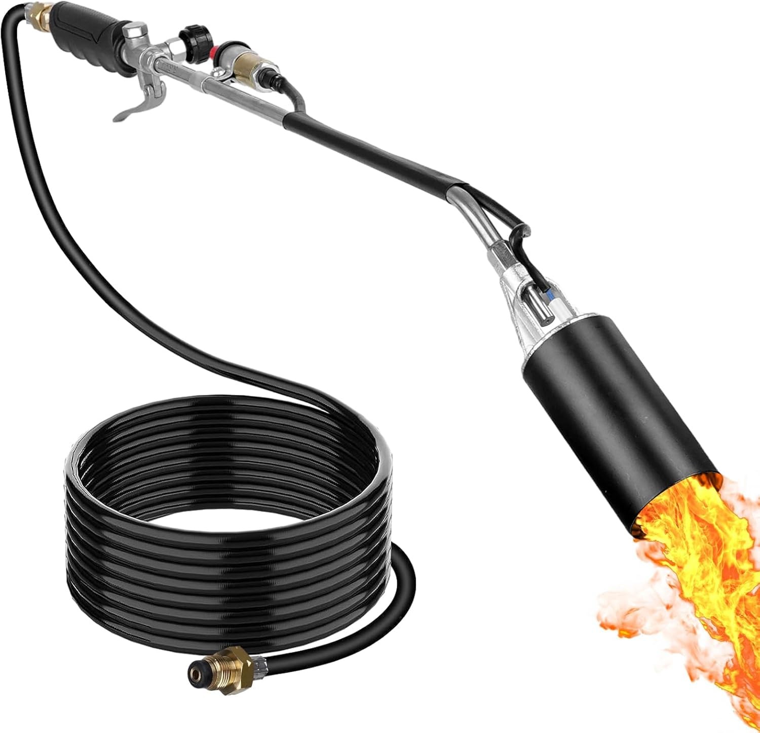 Heavy Duty Weed Burner Torch for Propane Tank, 700,000 BTU F