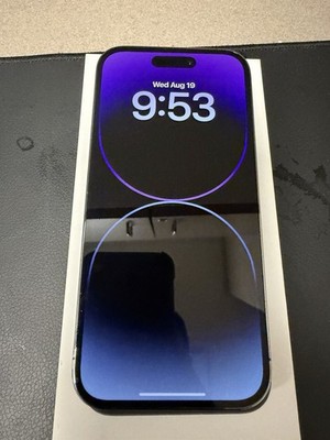 Apple iPhone 14 Pro 256GB Deep Purple, Unlocked, 87% Battery Health