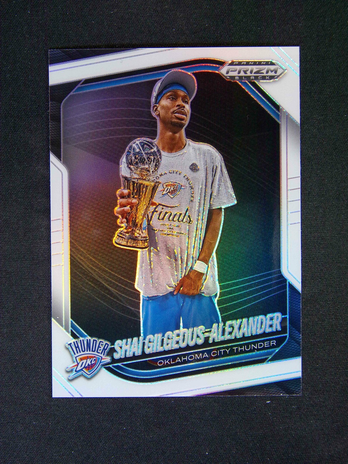 2024-25 Panini Prizm Black Shai Gilgeous-Alexander #164 White /175