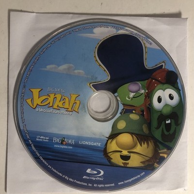 2002  /    Jonah: A VeggieTales Movie   /  *DISC ONLY*  Blu-Ray   Animated Movie