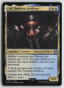Cid, Timeless Artificer (0414) - Final Fantasy MTG Uncommon