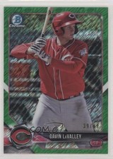 2018 Bowman Chrome Prospects Green Shimmer Refractor 39/99 Gavin LaValley fm0