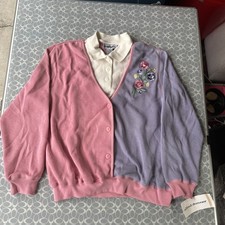 Vintage Alfred Dunner women  s Color block Cardigan Size Medium New
