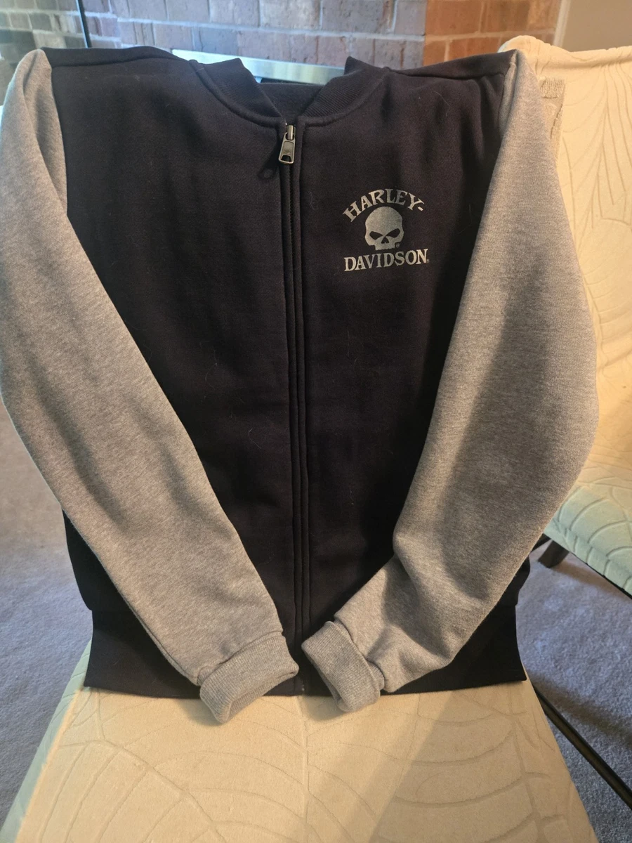 harley davidson zip up hoodie products for sale | eBay