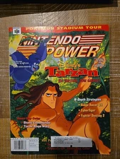 Nintendo Power Magazine Vol 129 Tarzan Complete Poster Inserts Comic