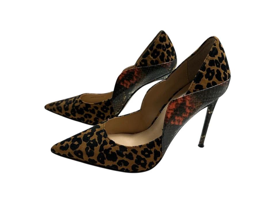 Tacones de aguja Steve Madden Multi Animal Print Leopardo Promoción Mujer’s Talla 7 Foto 3 de 4