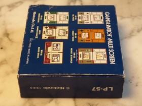 Rare FRENCH Version BOXED Rain Shower NINTENDO Game & Watch VINTAGE 1983 JI21