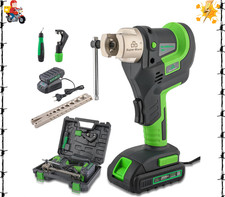 Power Flaring Tool Kit for 1/4" - 3/4" HVAC Cordless Flare Tool with Metric and