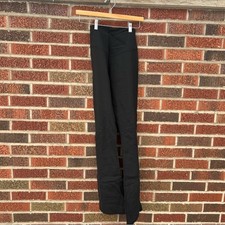 Black High Rise Surplice Front Flare Boot Cut Yoga Pants