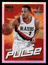 2018-19 Hoops #TP-5 CJ McCollum The Pulse Holo