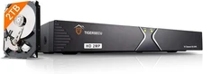 Super HD 1080P 16 Channel DVR Security Recorder with 2TB Hard Drive