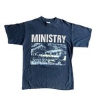 1994 Ministry Casey’s Last Ride Band Tee Shirt Tour Promo Faded Thrashed Boxy