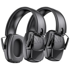 NRR 35dB Ear Protection Muffs Black Shooting Ear Protection Hearing Protection