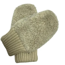Auth COLD BREAKER - Beige Wool Polyester Women's Gloves