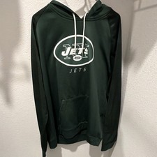 Majestic New York Jets NFL Green Sweatshirt 2XL Football