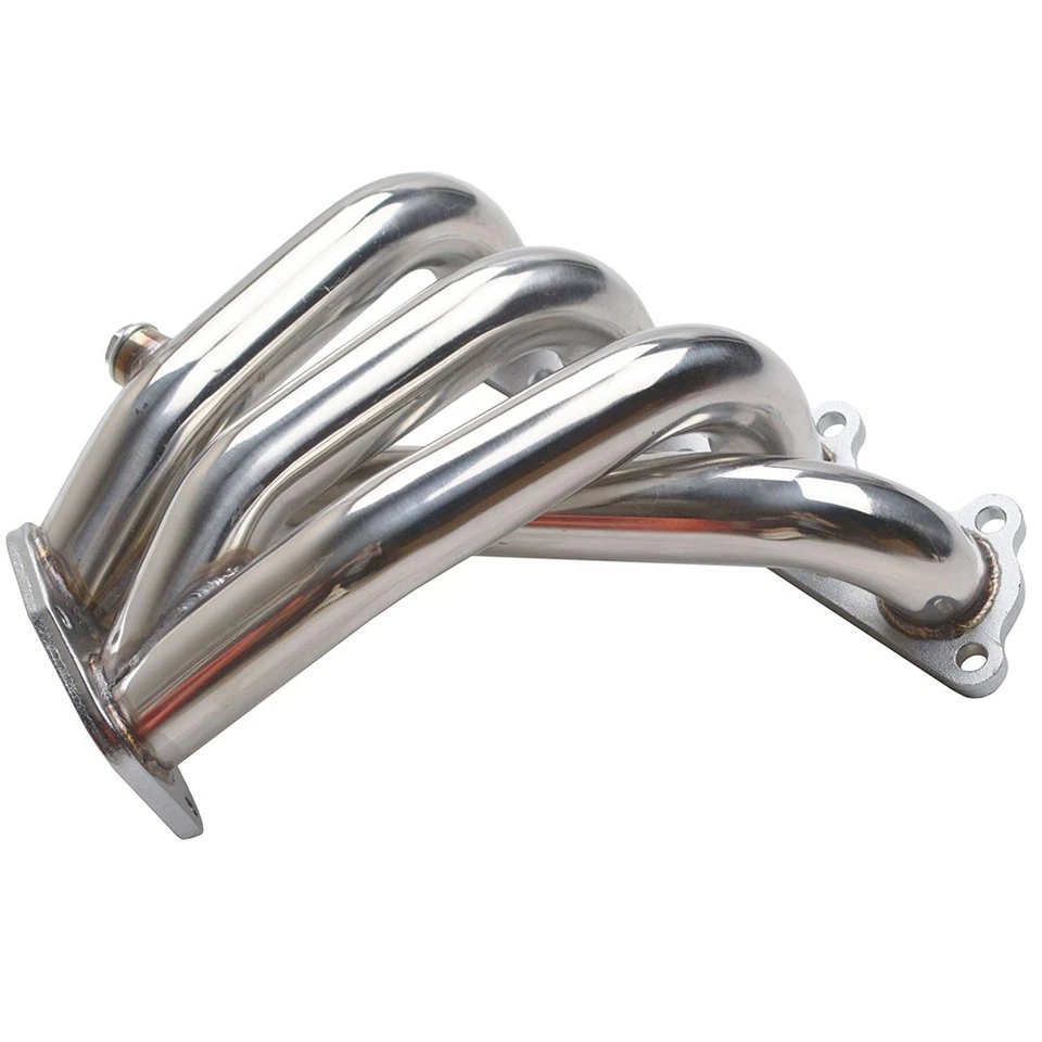 Stainless Headers For 1988-2000 Honda Civic D15 D16 D-Series EJ/EG/EH/EK 4-2-1 - Image 3 of 4