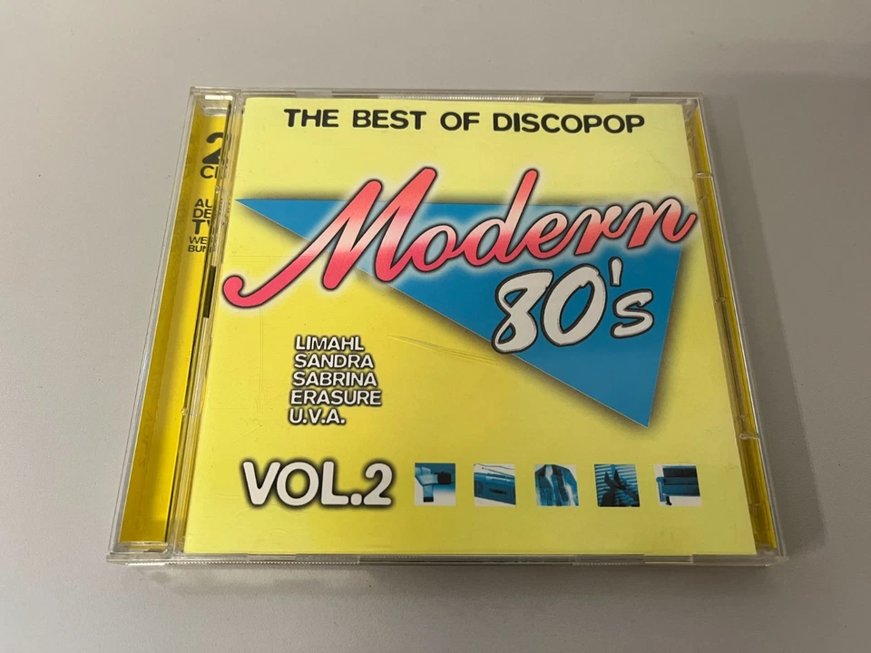 Modern 80's - The Best Of Discopop Vol. 2 - 2 CD Set © 1999 - Robin Gibb,Sandra - Bild 1 von 1