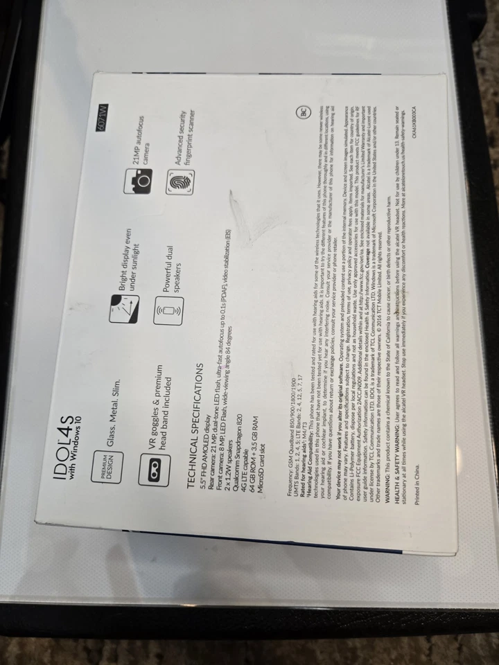 Alcatel Idol 4S VR Virtual Realty Goggles -Headset Only- No Phone Included  - Image 4 of 4