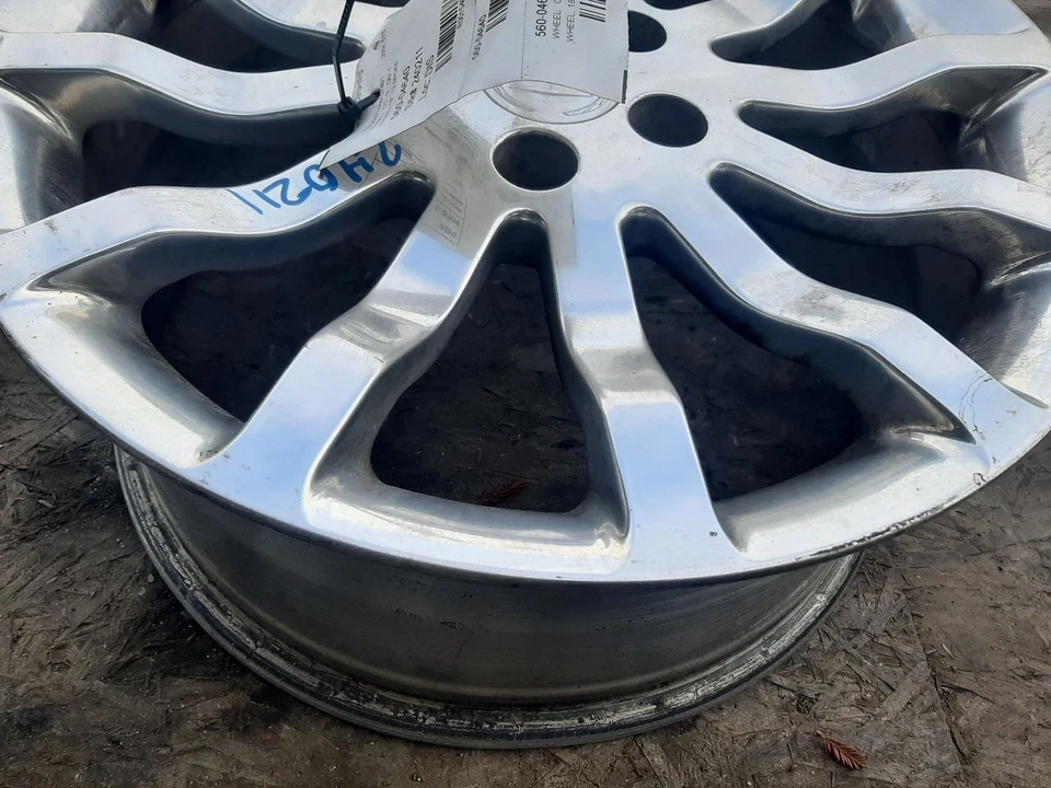 2005-2008 CADILLAC STS Wheel RIM 18x8 12 Spoke Polished 12 SPOKE OEM ID 17800206 - Image 4 of 4