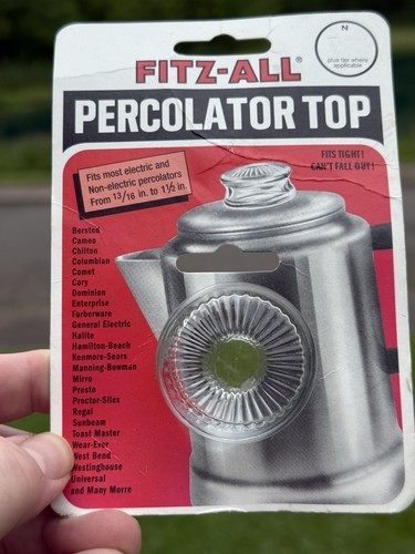 Fitz-All Fitz-All Glass Replacement Percolator Top Clear - 第 1/6 張圖片