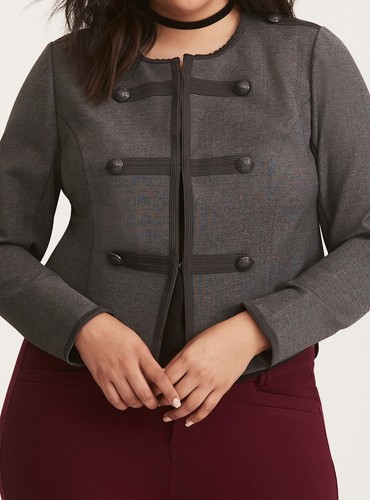 Fitted Military Jacket Plus Size 3 is a 