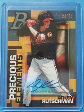 ADLEY RUTSCHMAN 2020 Topps Bowman Platinum Precious Elements Autograph Auto /50