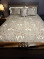 Ralph Lauren Paisley Reversible Comforter 3-Pc. Set Queen MSRP 500