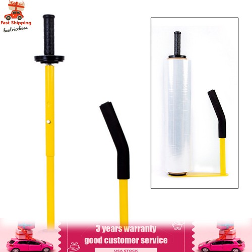 Stretch Film Dispenser Machine Pallet Wrap Dispenser Shrink Wrap Tool W/ Handle