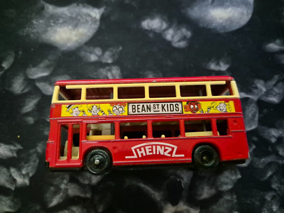 LLEDO MARATHONS BEAN st KIDS HEINZ DOUBLE DECK BUS. Made In England