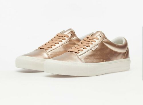 Vans Old Skool NS VLT Metal Rose Gold Lady Shoes Size US 9 - Afbeelding 1 van 4