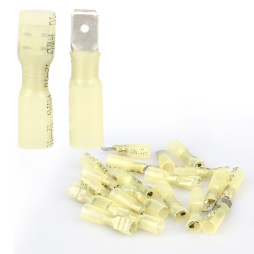 Conectores de cable de pala termorretráctil impermeable 100/220x terminales de crimpado eléctrico - Imagen 6 de 18