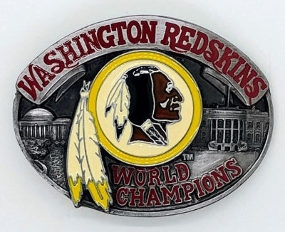 Vintage Washington Redskins Belt Buckle | eBay