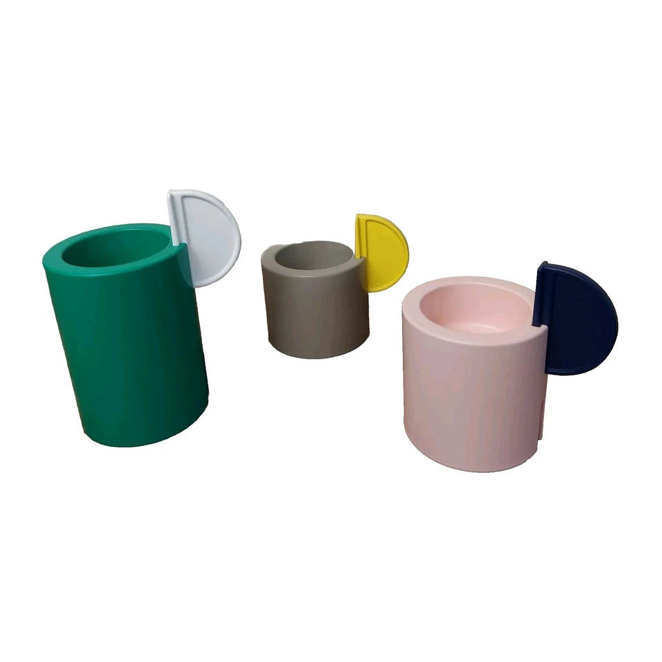 IKEA Candelabros Apilables Candelabro Tealight Juego de 3 Piezas Adelhet 2 en 1 Foto 3 de 4