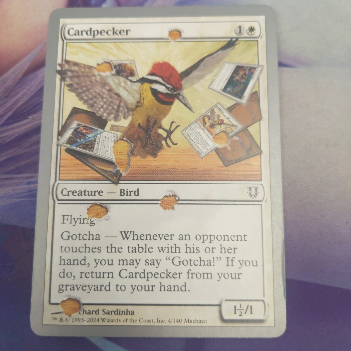 Magic The Gathering Unhinged Cardpecker 4/140