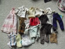 BIG Lot of Vintage Barbie and Similar Doll Clothes Outfits Unsearched 13