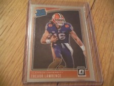 TREVOR LAWRENCE - 2021 Chronicles Optic Draft RATED ROOKIE # 201 Jaguars RC