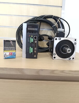 CNC Servotreiber + Servomotor 1200W Encoder + Kabel, Servomotorsteuerung