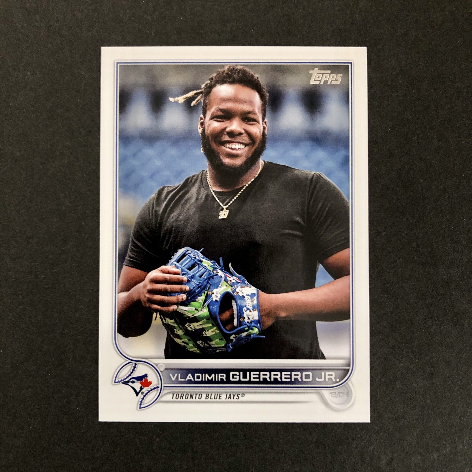 Vladimir Guerrero Jr 2022 Topps SP Image Variation Card #300, Blue Jays Photo