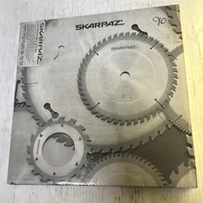 10" Non Ferrous Metal Cutting Circular Saw Blade. 80T. 5/8" Bore. Skarpaz. N5TCG