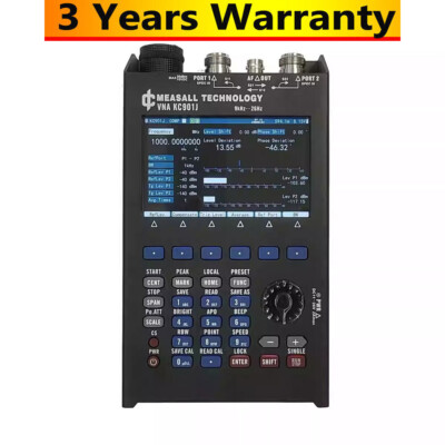 KC901J 2GHz VNA Analyzer Handheld Antenna Analyzer Spectrum Signal Source+2Ports