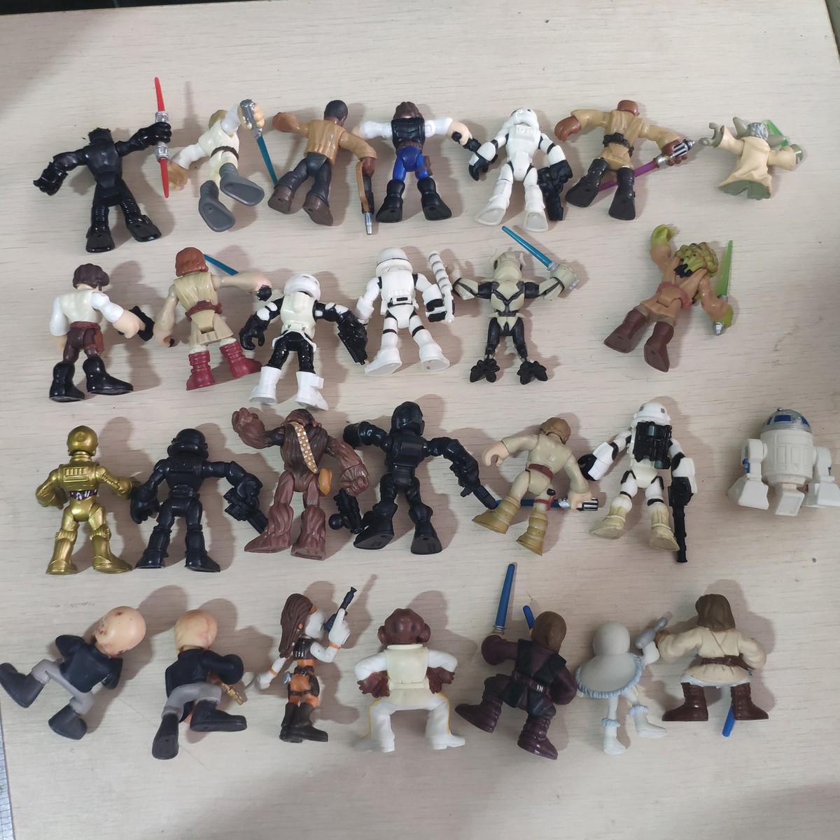lot of 27pcs Playskool & Squad Star Wars Galactic Heroes Storm