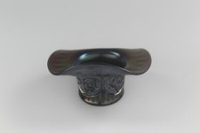 💥 DUGAN ☆ Circle Scroll Amethyst Carnival Glass Jack In The Pulpit Hat