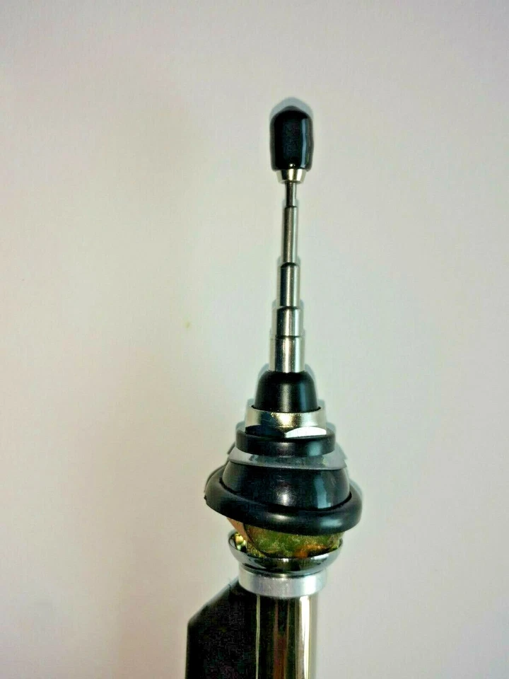 Radio Antenna Aerial MG TC TD TF MGA MGB Midget AM FM Chrome Mast Car Stereo NEW - Image 2 of 4